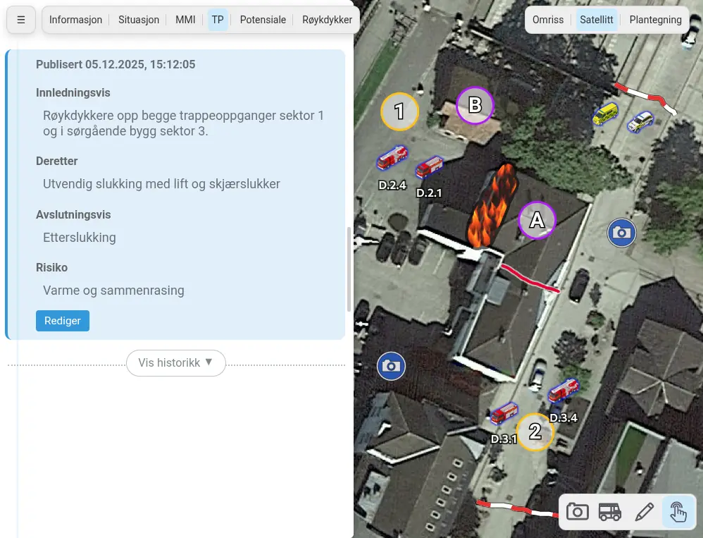 Syncmap taktisk plan